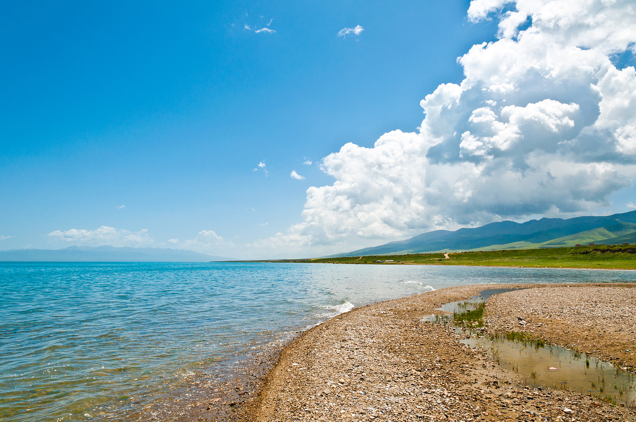 中国最大咸水湖 青海湖